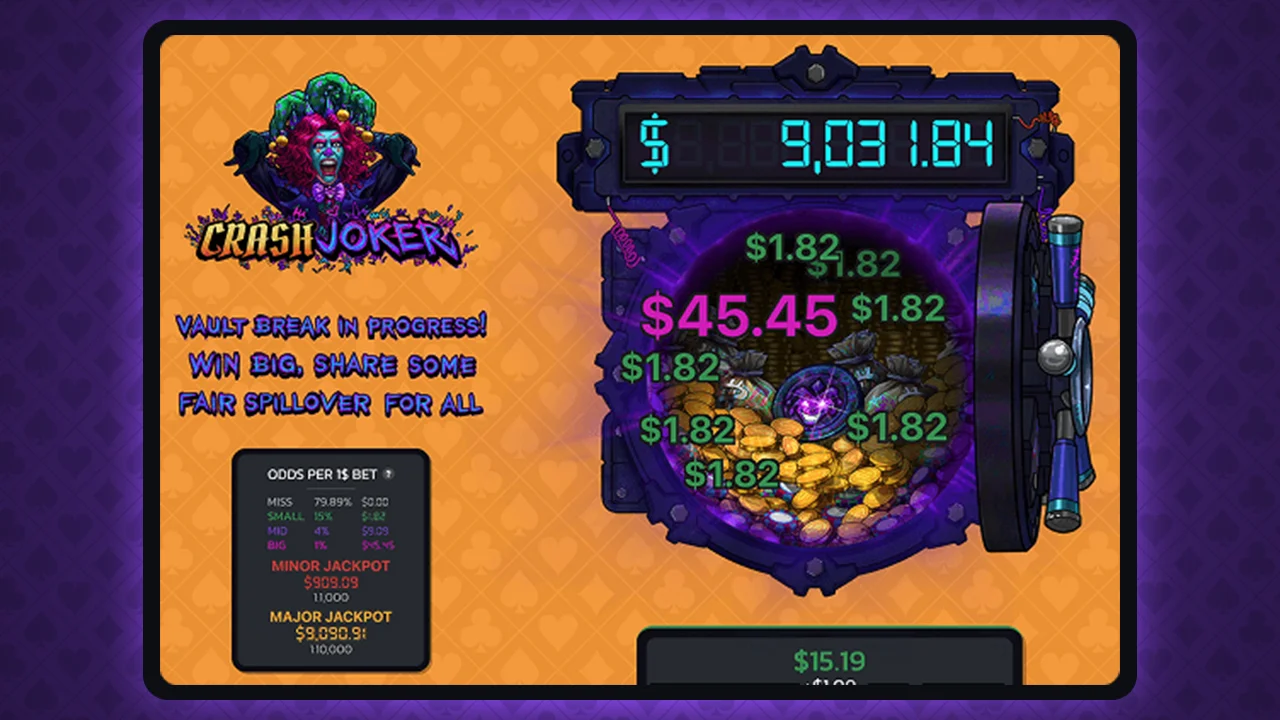 What is Crash Joker? - Vault Break Bonus Round
